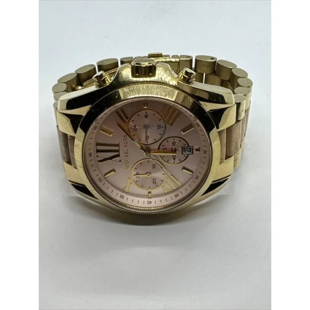 Michael Kors Bradshaw MK6359 Women's Stainless Steel Analog Dial Watch JNA841